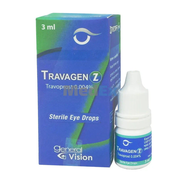 Travagen Z 0.004% Packaging
