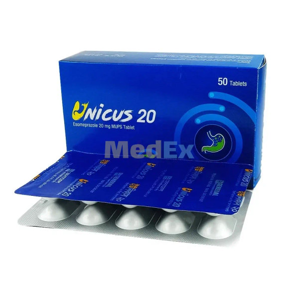 Unicus 20 mg Packaging