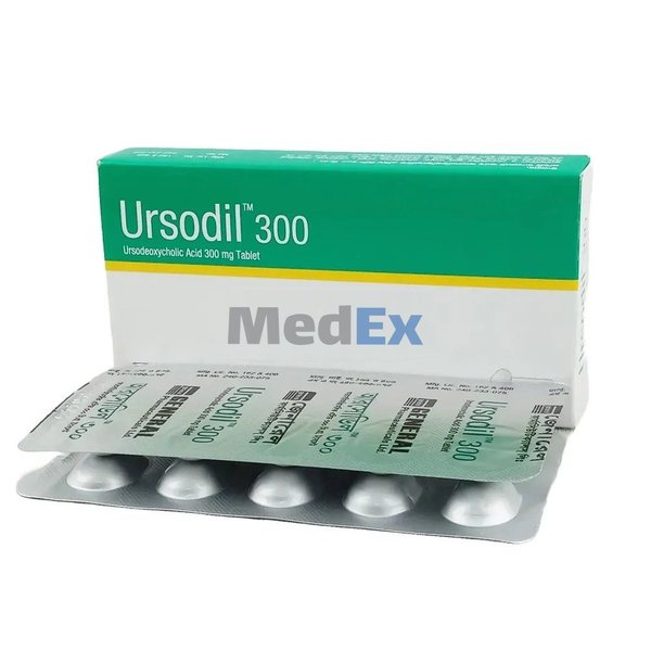 Ursodil 300 mg Packaging