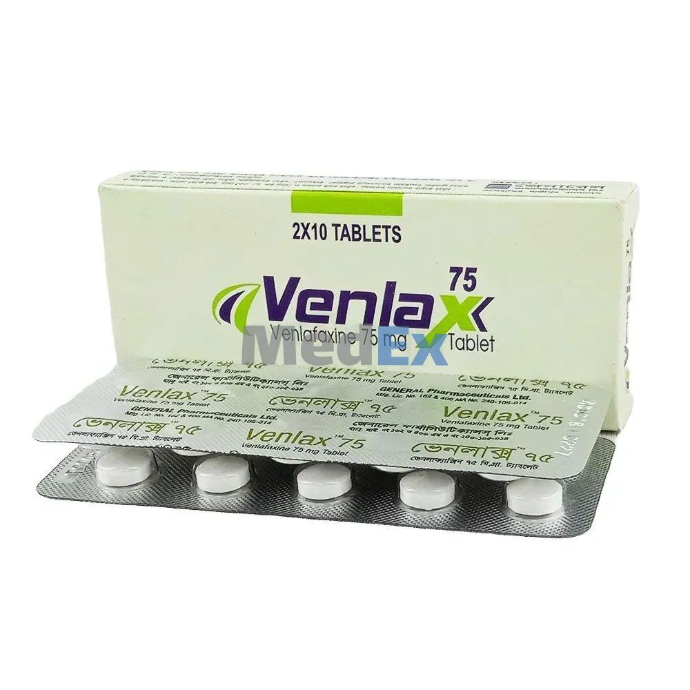 Venlax 75 mg Packaging