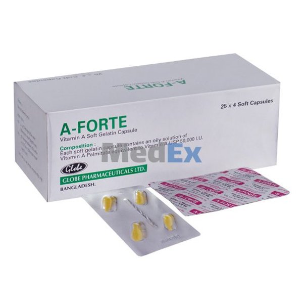 A-Forte 50000 IU Packaging