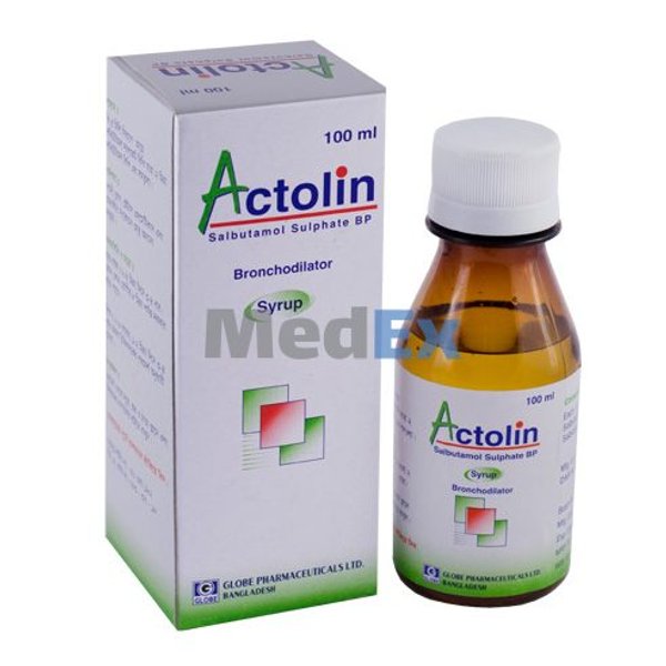 Actolin 2 mg/5 ml Packaging