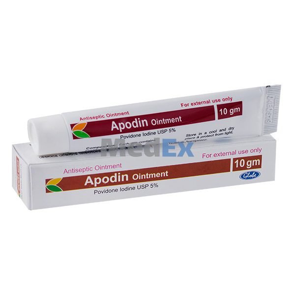 Apodin 5% w/w Packaging