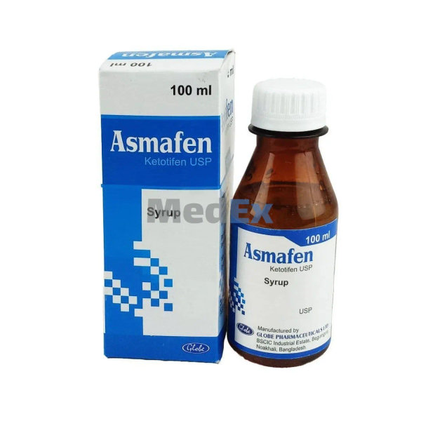 Asmafen 1 mg/5 ml Packaging