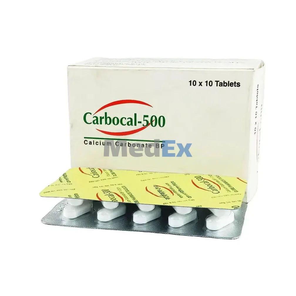 Carbocal 500 mg Packaging