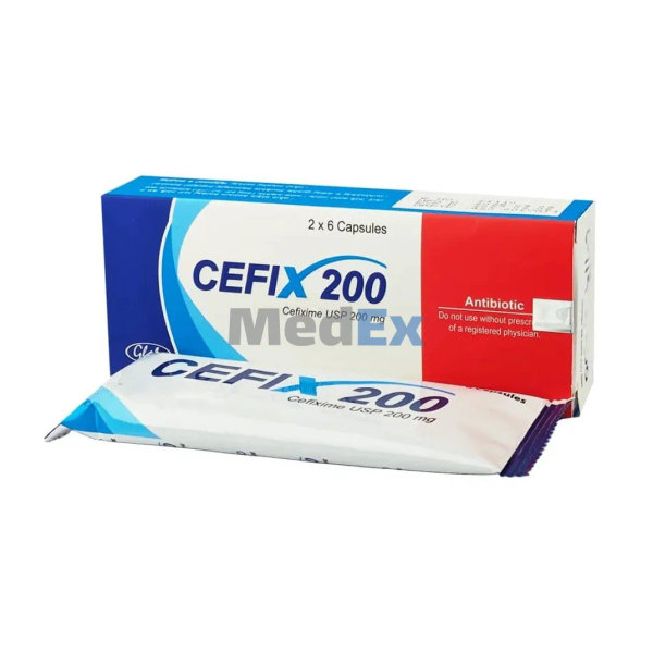 Cefix 200 mg Packaging