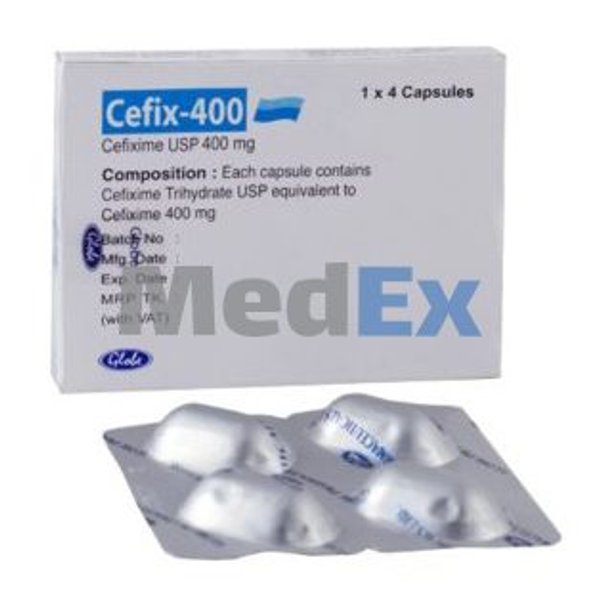 Cefix 400 mg Packaging