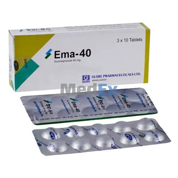 Ema 40 mg Packaging