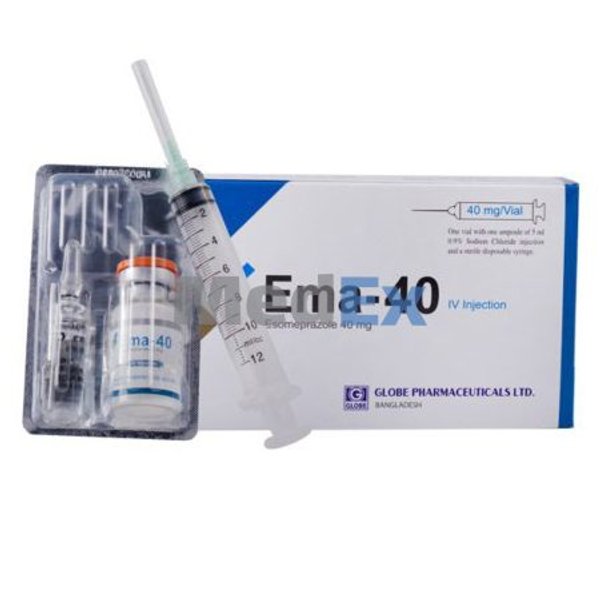 Ema 40 mg/vial Packaging
