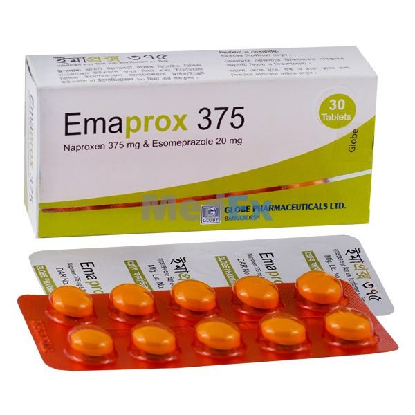 Emaprox 375 mg+20 mg Packaging