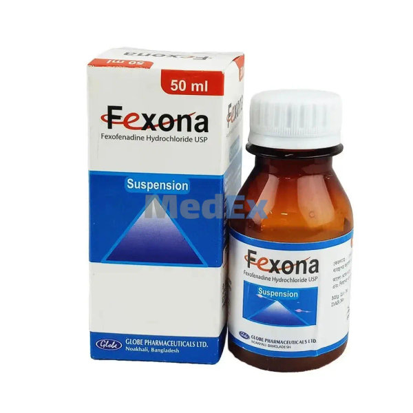 Fexona 30 mg/5 ml Packaging