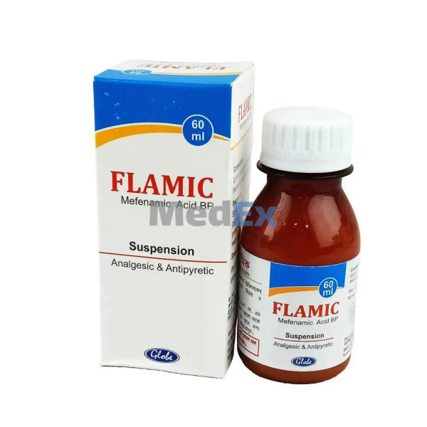 Flamic 50 mg/5 ml Packaging