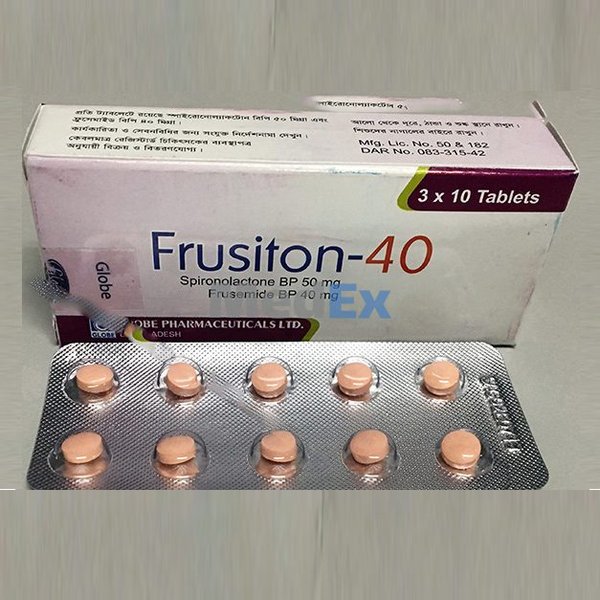 Frusiton 40 mg+50 mg Packaging