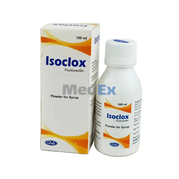 Isoclox 125 mg/5 ml Packaging