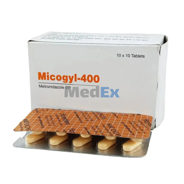 Micogyl 400 mg Packaging