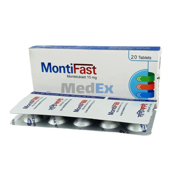 MontiFast 10 mg Packaging