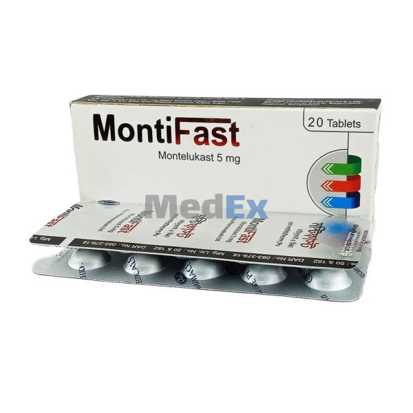 MontiFast 5 mg Packaging