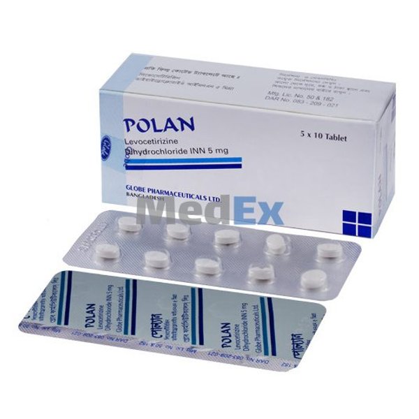 Polan 5 mg Packaging