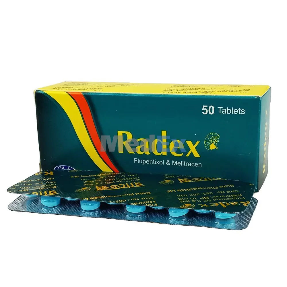 Radex 0.5 mg+10 mg Packaging