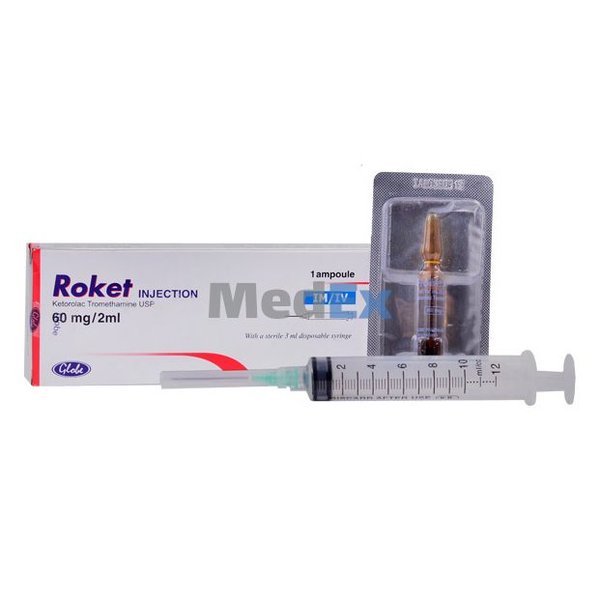 Roket 60 mg/2 ml Packaging