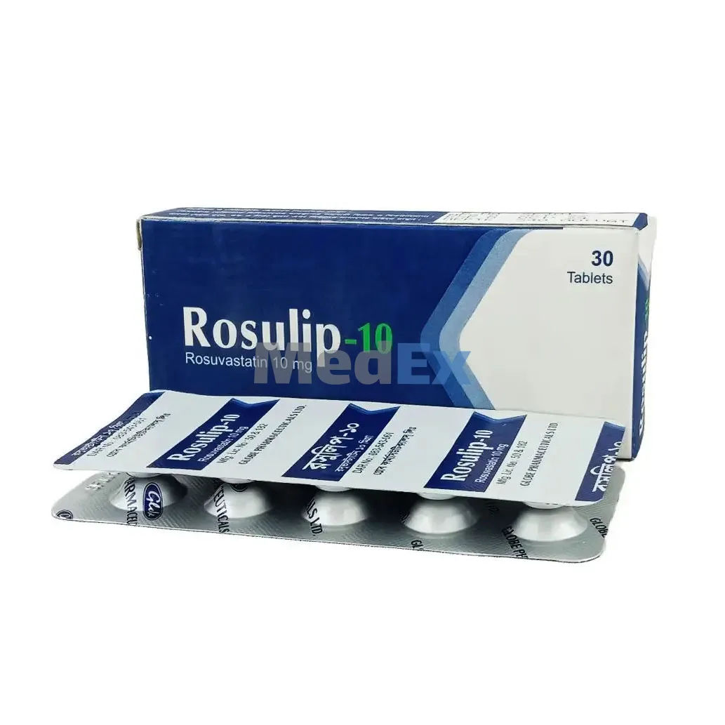 Rosulip 10 mg Packaging