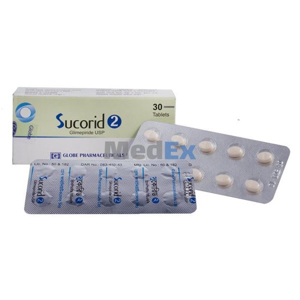 Sucorid 2 mg Packaging