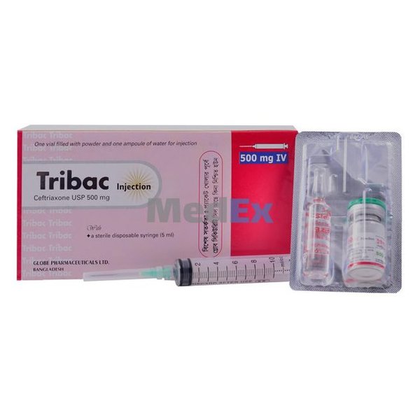 Tribac 500 mg/vial Packaging