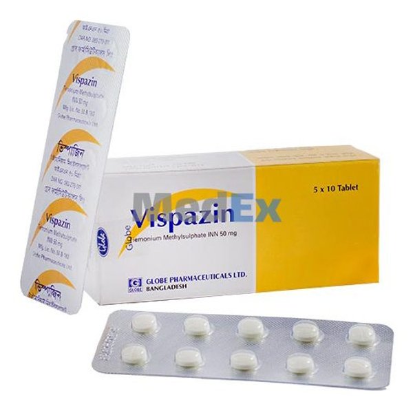 Vispazin 50 mg Packaging