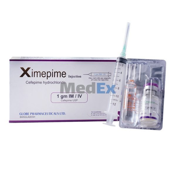 Ximepime 1 gm/vial Packaging