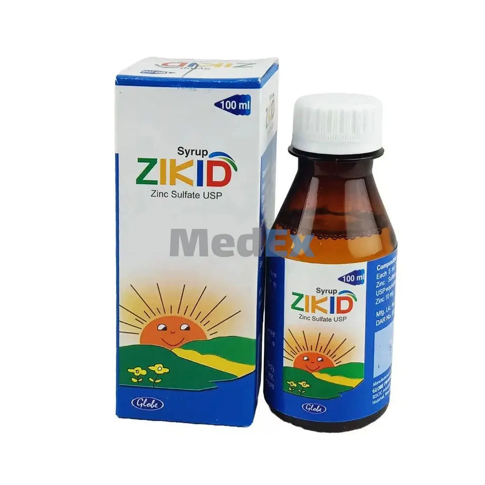 Zikid 10 mg/5 ml Packaging