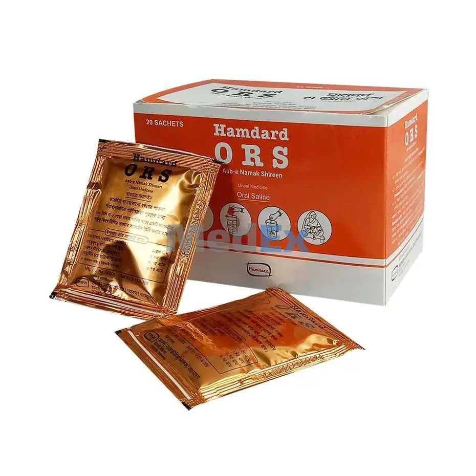 Hamdard ORS 10.25 gm Packaging