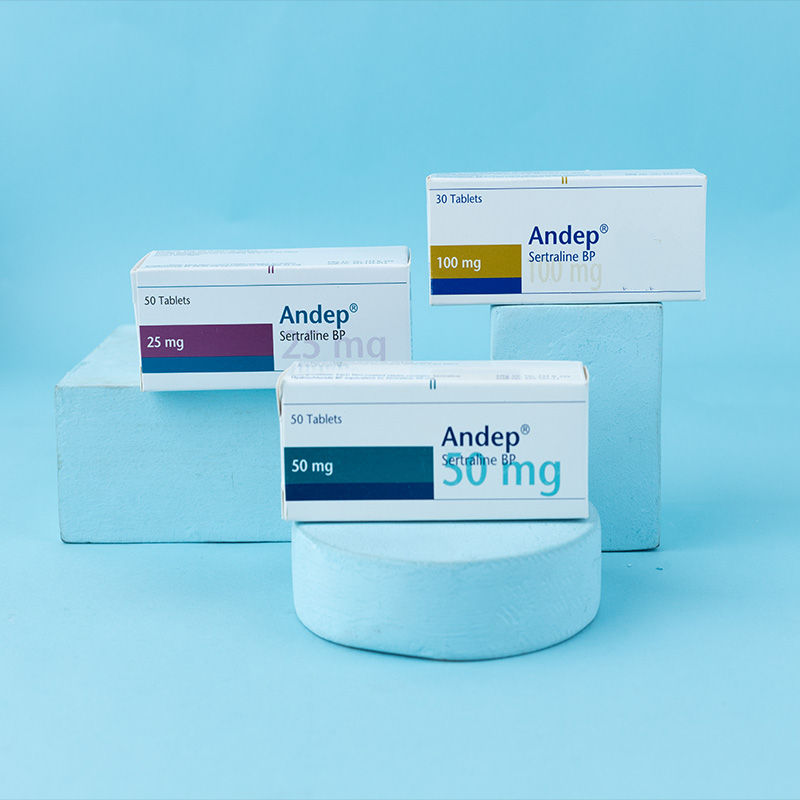 Andep 50 mg Packaging
