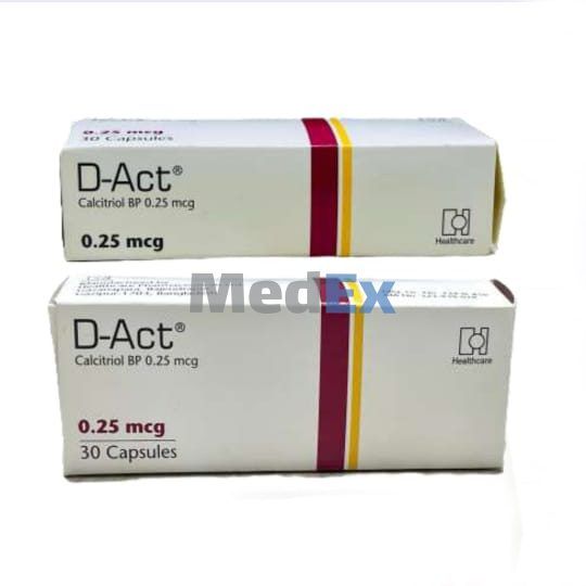 D-Act 0.25 mcg Packaging