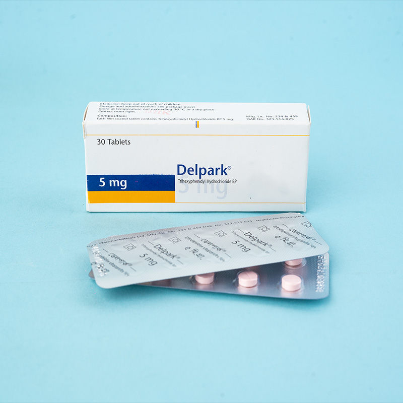 Delpark 5 mg Packaging