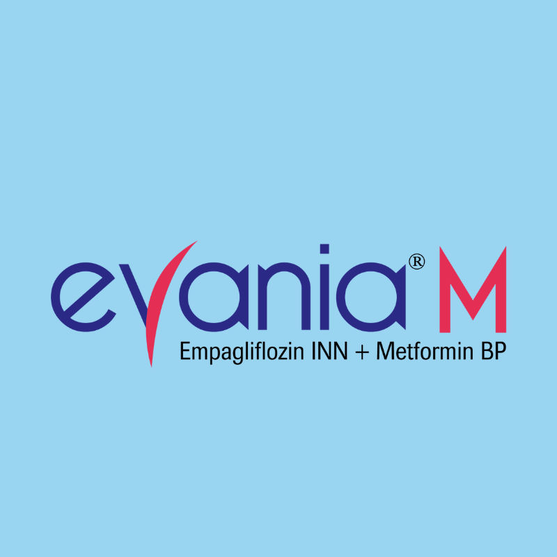 Evania M 5 mg+500 mg Packaging