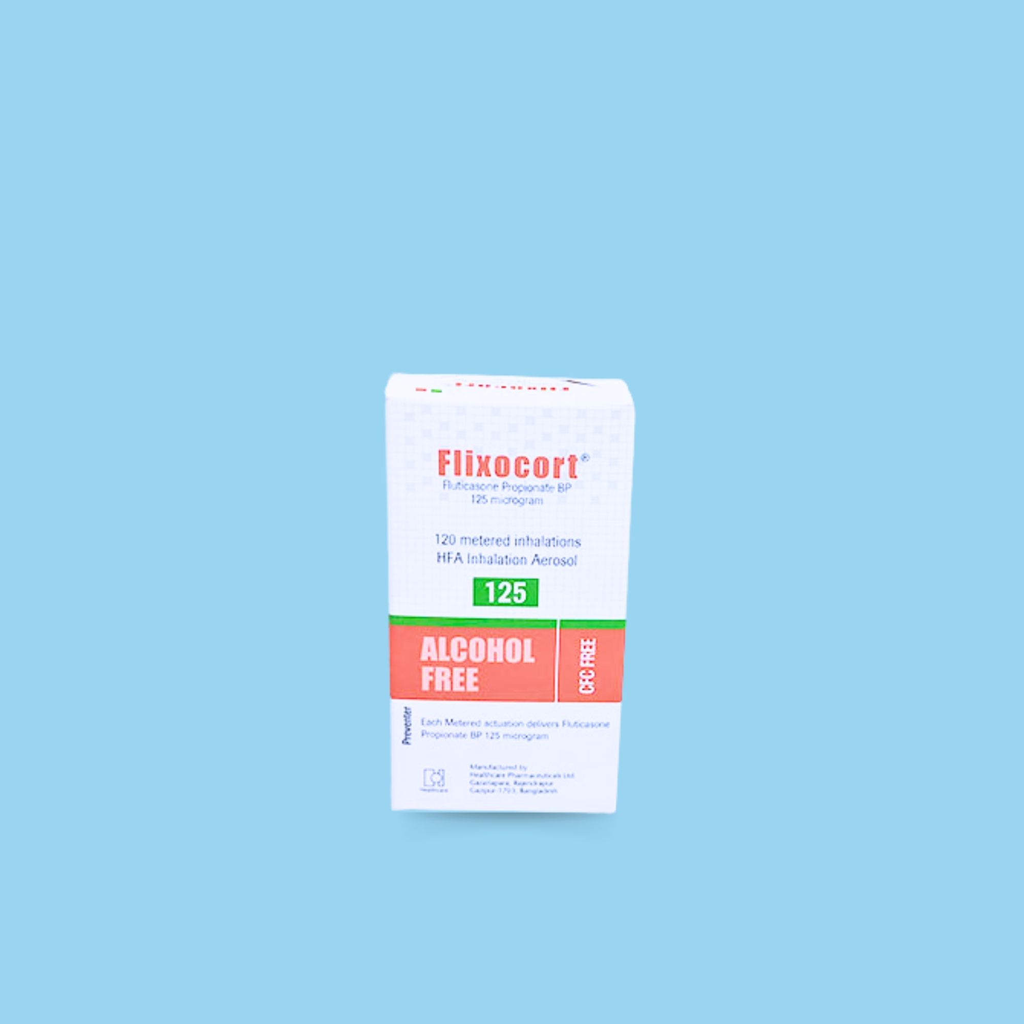 Flixocort 250 mcg/metered dose Packaging
