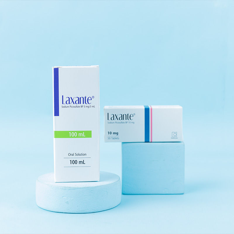Laxante 10 mg Packaging