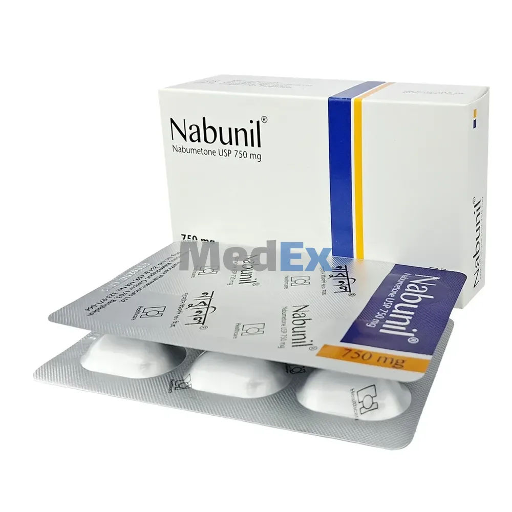Nabunil 750 mg Packaging