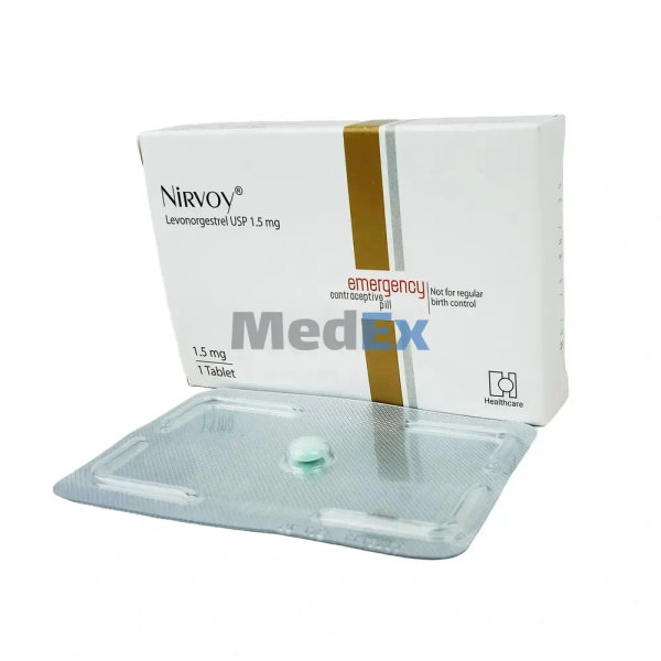 Nirvoy 1.5 mg Packaging