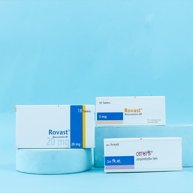 Rovast 5 mg Packaging