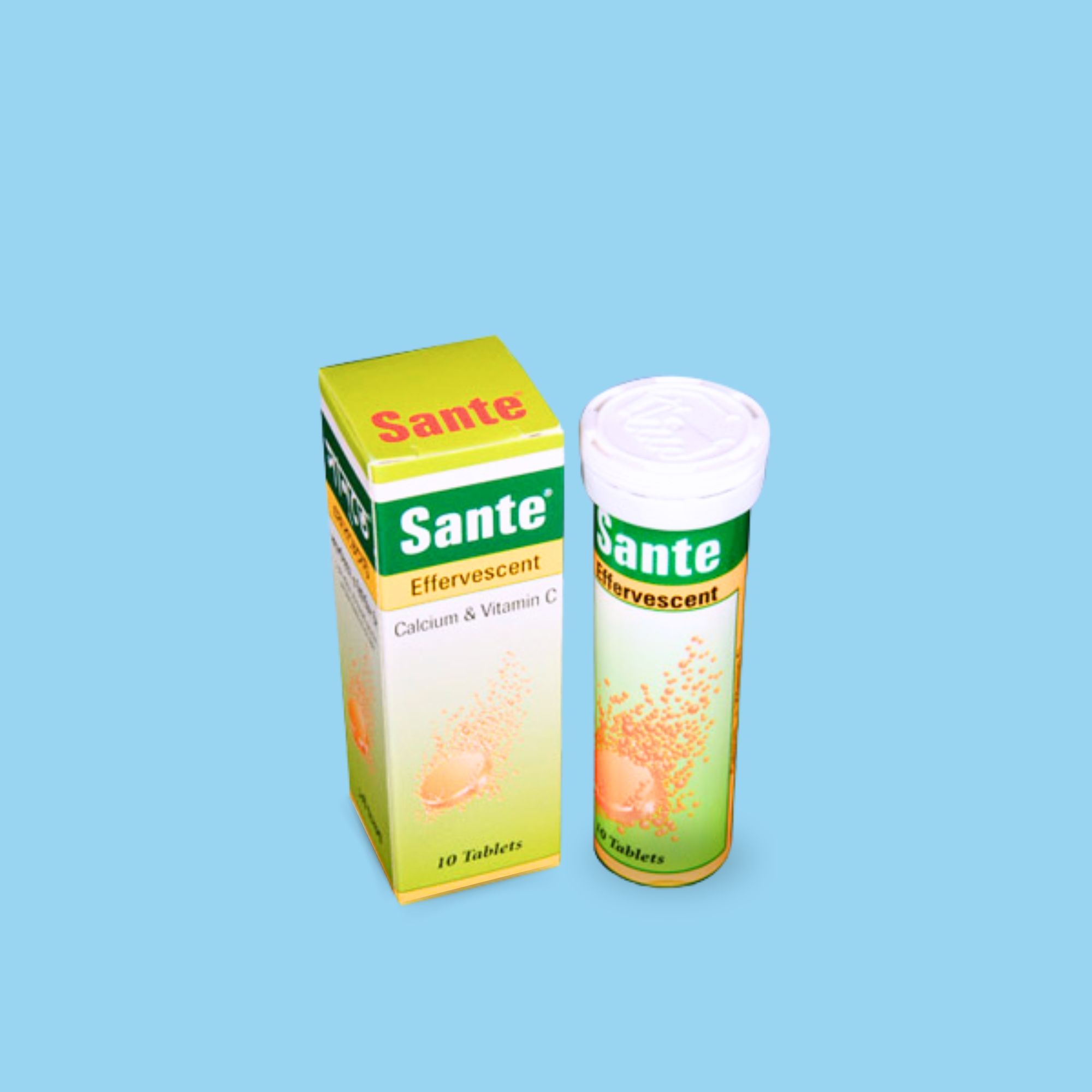Sante 1000 mg+327 mg (Conventional calcium)+500 mg Packaging