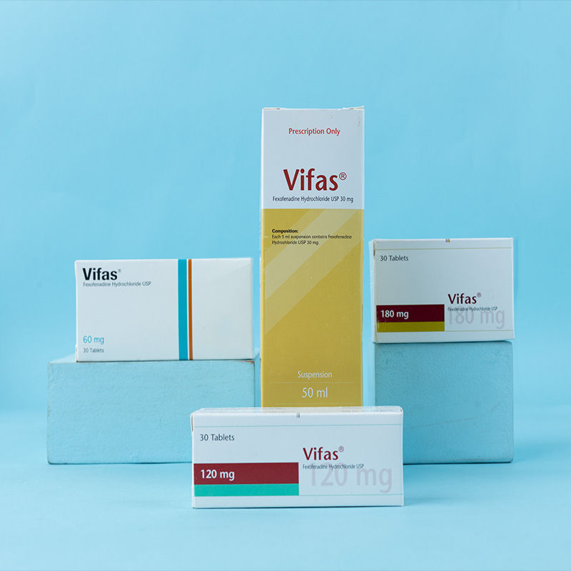 Vifas 30 mg/5 ml Packaging