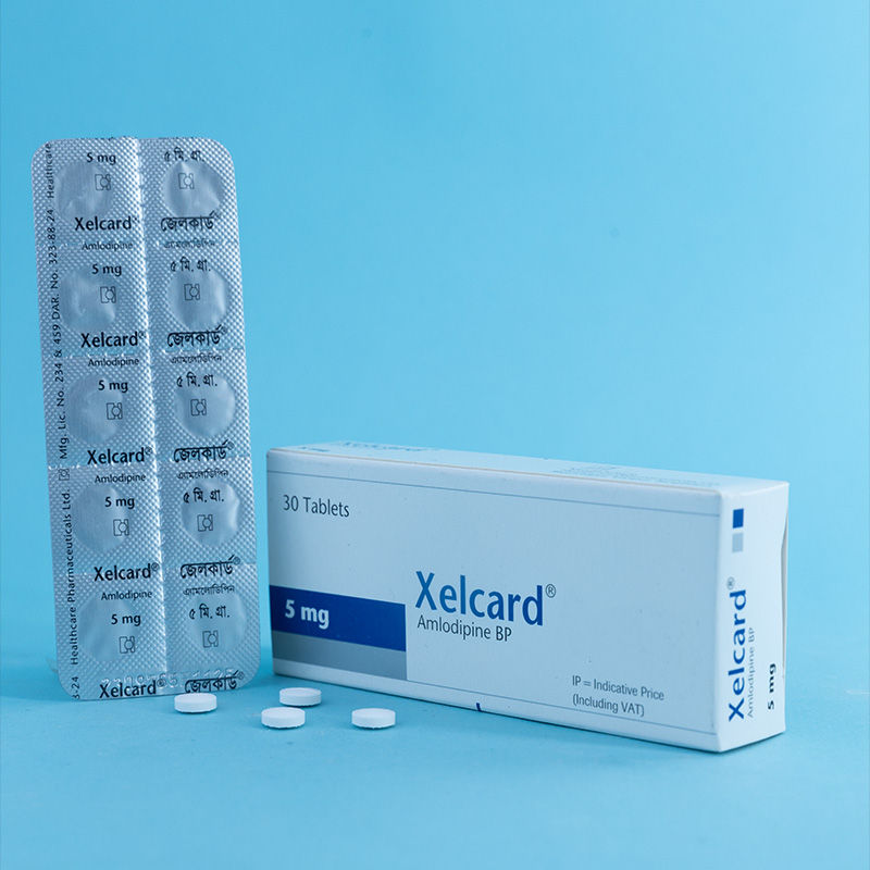 Xelcard 5 mg Packaging