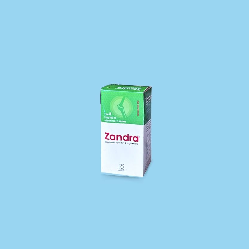 Zandra 5 mg/100 ml Packaging