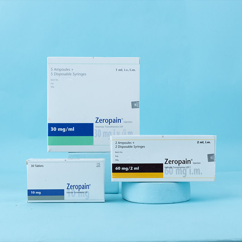 Zeropain 10 mg Packaging
