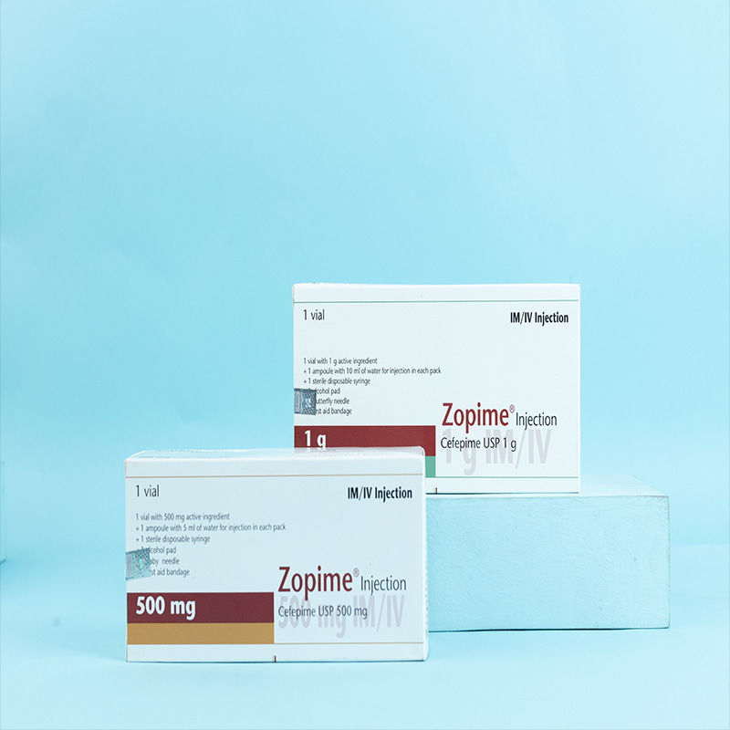 Zopime 1 gm/vial Packaging
