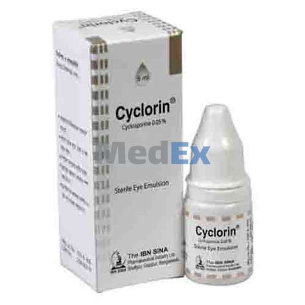 Cyclorin 0.05% Packaging