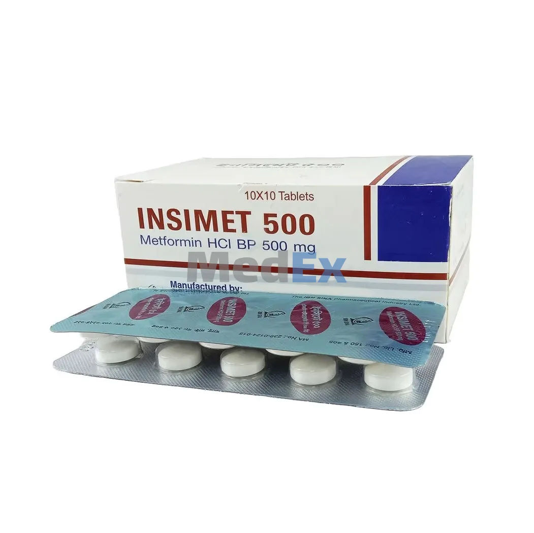 Insimet 500 mg Packaging