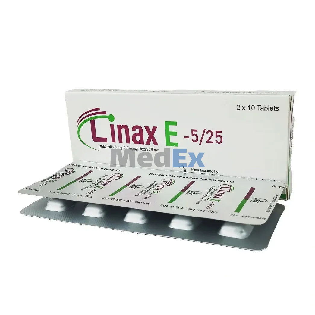 Linax-E 25 mg+5 mg Packaging