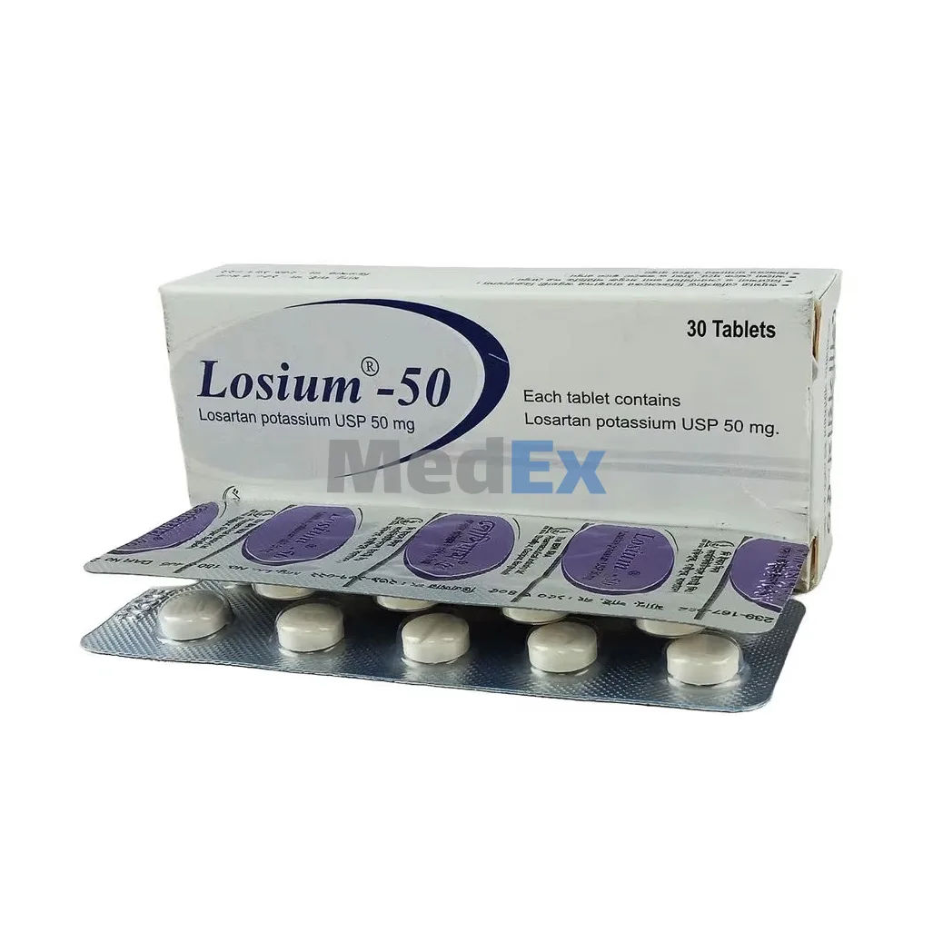 Losium 50 mg Packaging